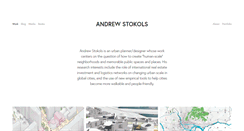 Desktop Screenshot of andrewstokols.com